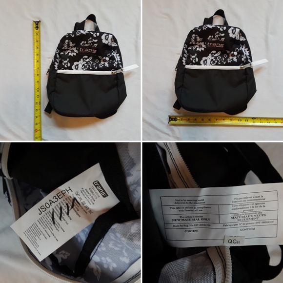 Trans by Jansport Mini Backpack Hawaiian Floral - Picture 8 of 8